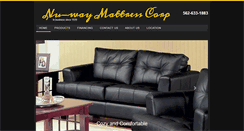 Desktop Screenshot of nuwaymattress.com