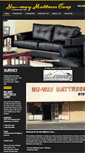 Mobile Screenshot of nuwaymattress.com